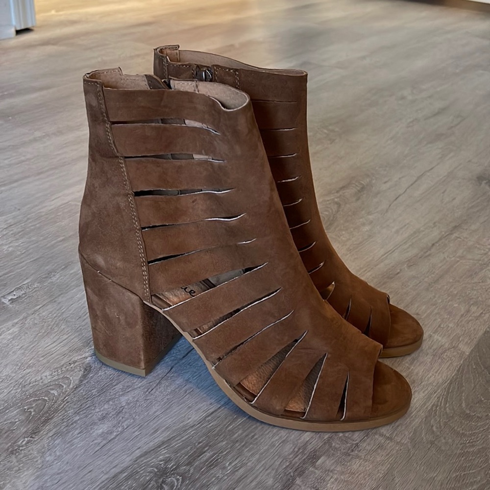 DIBA True open toe heels